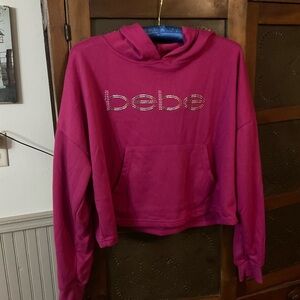 Bebe Sport Logo Hoodie L